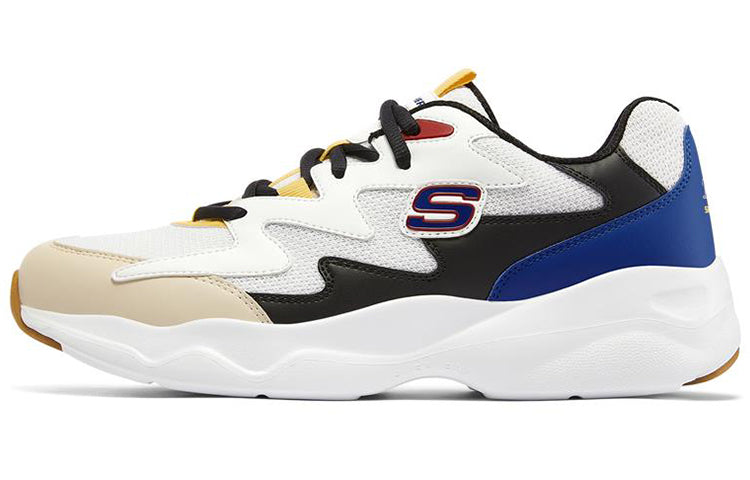 Skechers D'Lites Airy Low-Top Running Shoes Blue/White 894044-WMT