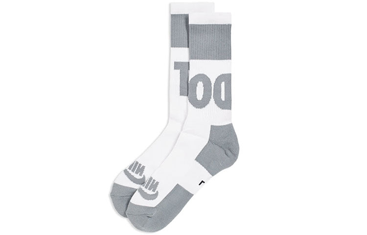 Nike Logo Alphabet Jacquard Sports Socks 1 2 Pairs Gray SX5770-938