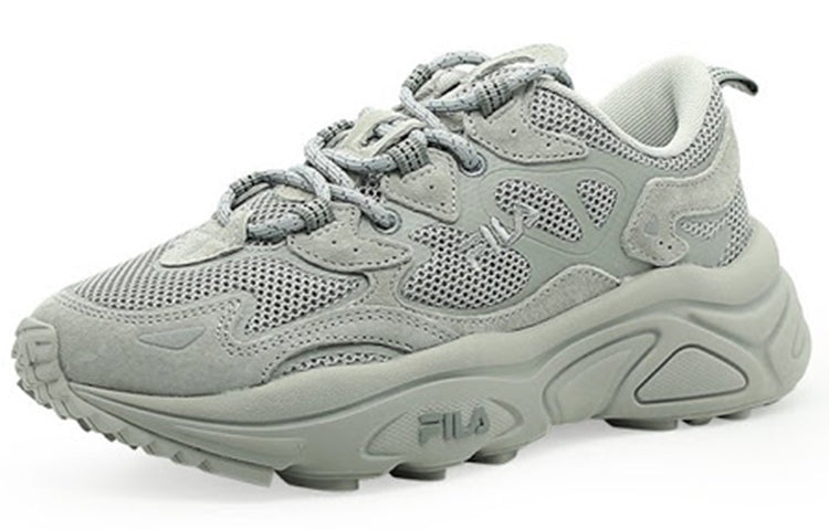FILA Tenor City Low Top Daddy Shoes Stone Korean Version Grey 1RM01559_060