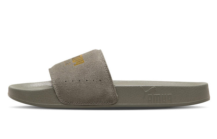 PUMA Leadcat Suede Slippers Grey 365758-03
