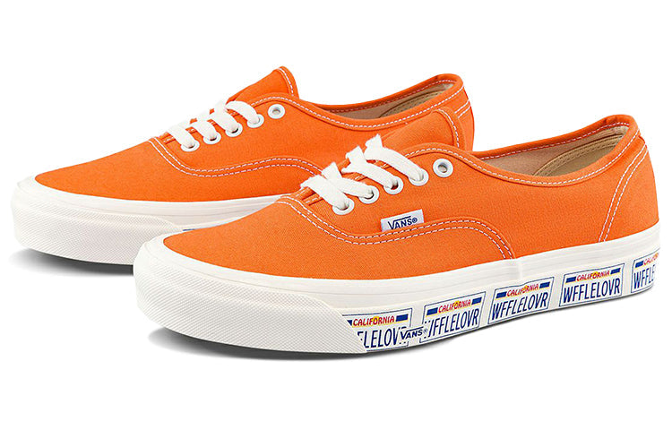 Vans Unisex Anaheim Factory Authentic 44 DX Low-Top Sneakers Orange VN0A5KX4AXD