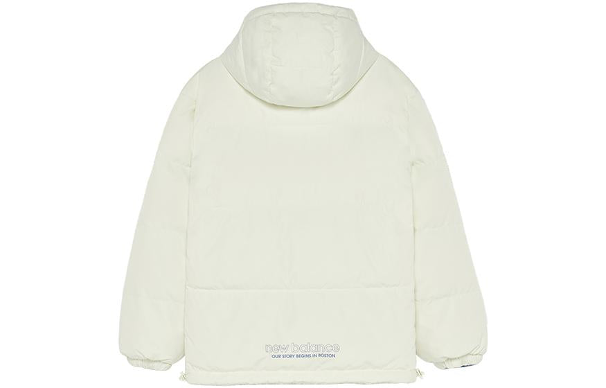 New Balance Logo Sportswear Puffer 'White Blue' 5PC44733-IV
