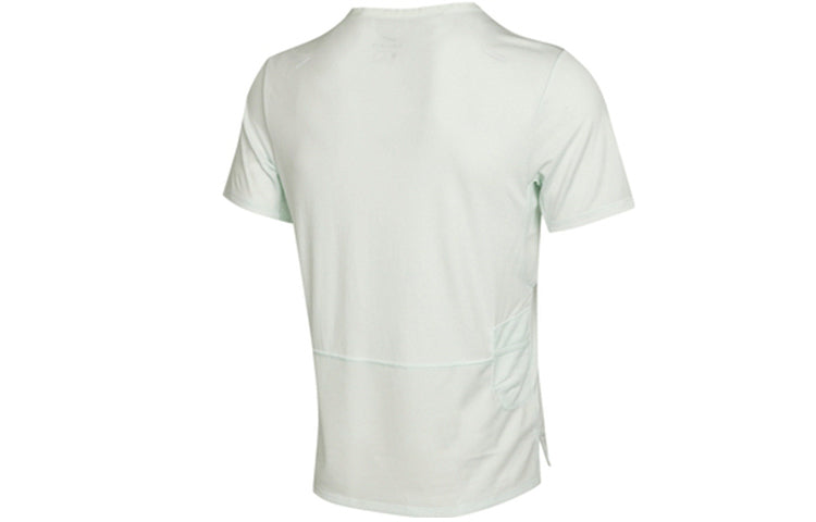Nike Rise 365 Wild Run Athleisure Casual Sports Short Sleeve Green DA1169-394