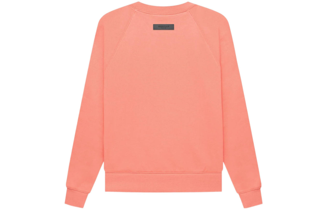 Fear of God Essentials FW22 Crewneck 'Coral' FOG-FW22-259