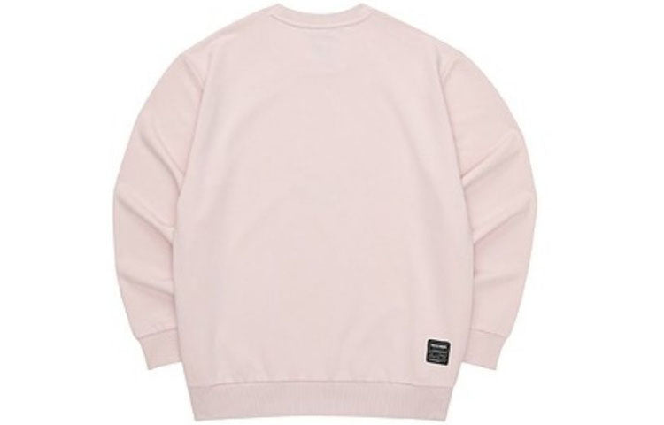 Skechers Sport Letter Crew Sweater 'Pink White' L321U139-01NX