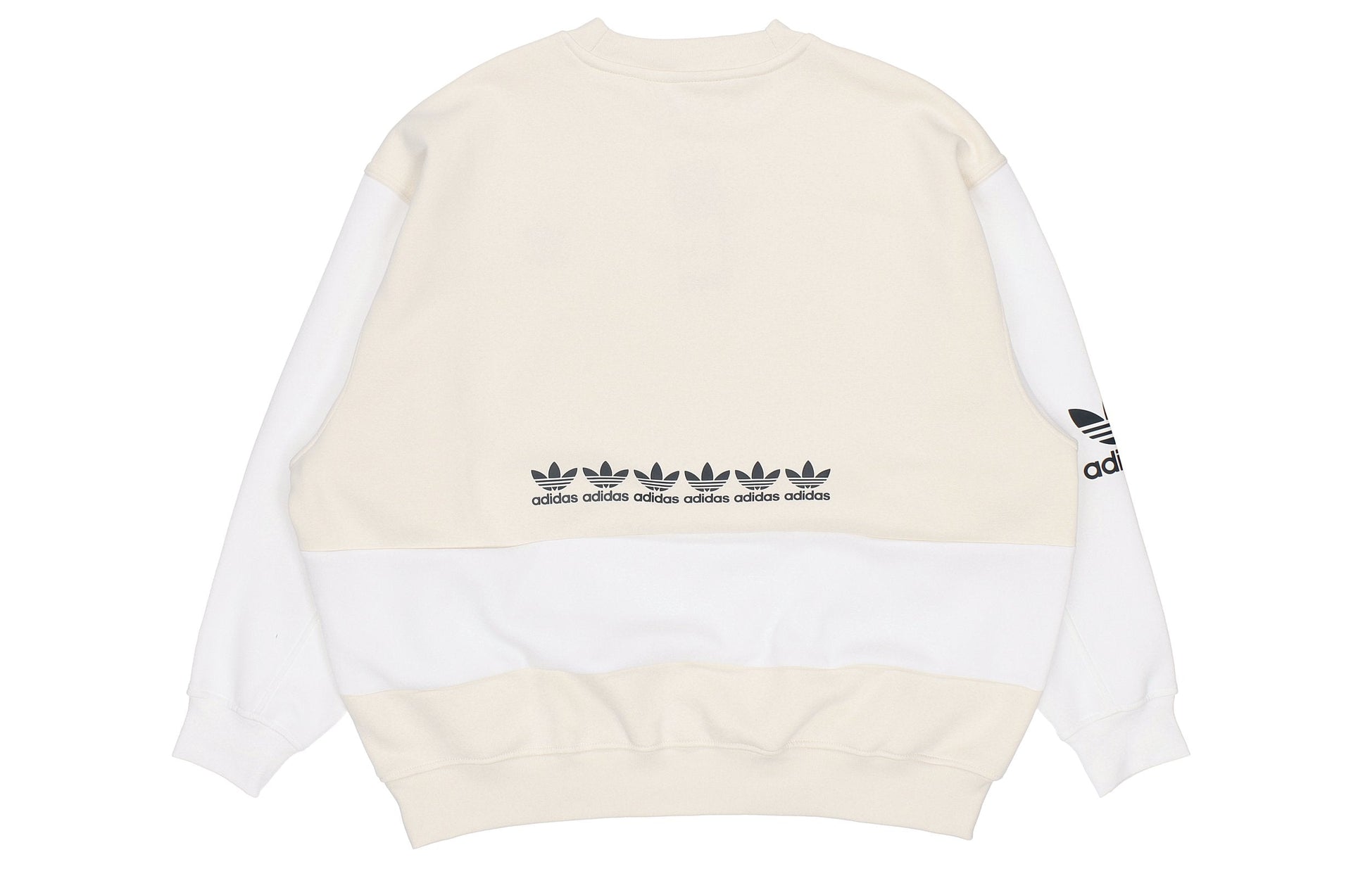 (WMNS) adidas Originals Trefoil Logo Sweatshirts 'White' H20451