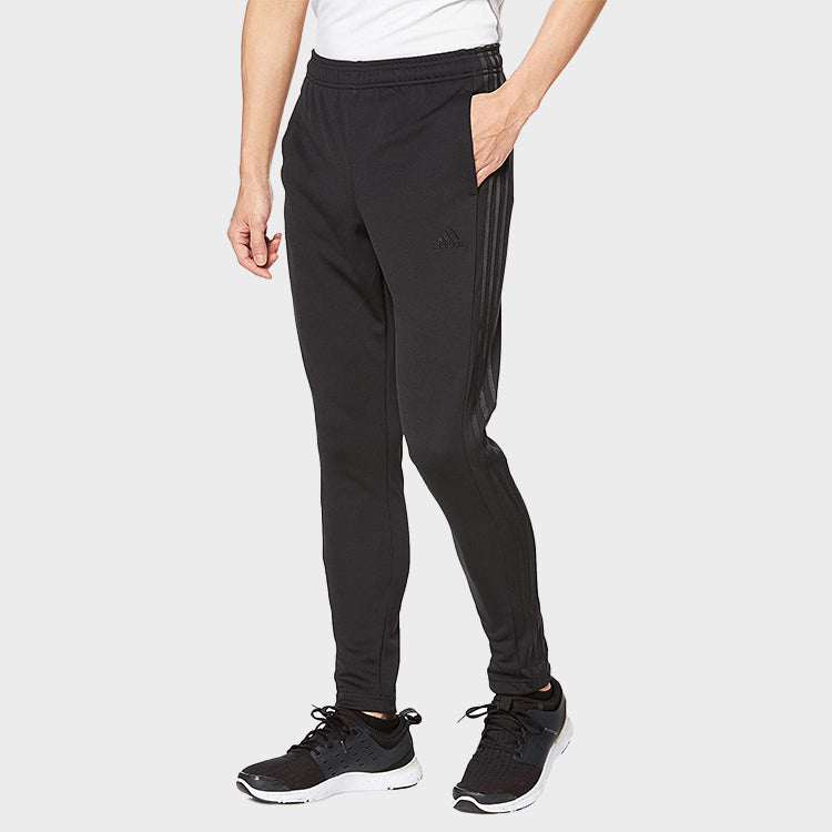 adidas Men's Sports 3-stripe Knitted Pants Black FM5359