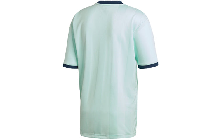 adidas Soccer/Football Sports Round Neck Short Sleeve Jersey Mint Green DP2703