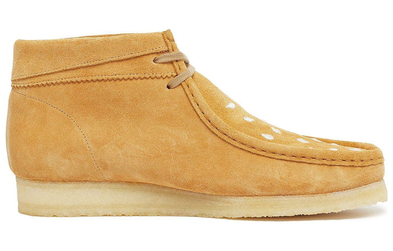 Clarks Originals x Vandy The Pink Wallabee Boots ' Cheeseburger Yellow' 261759407