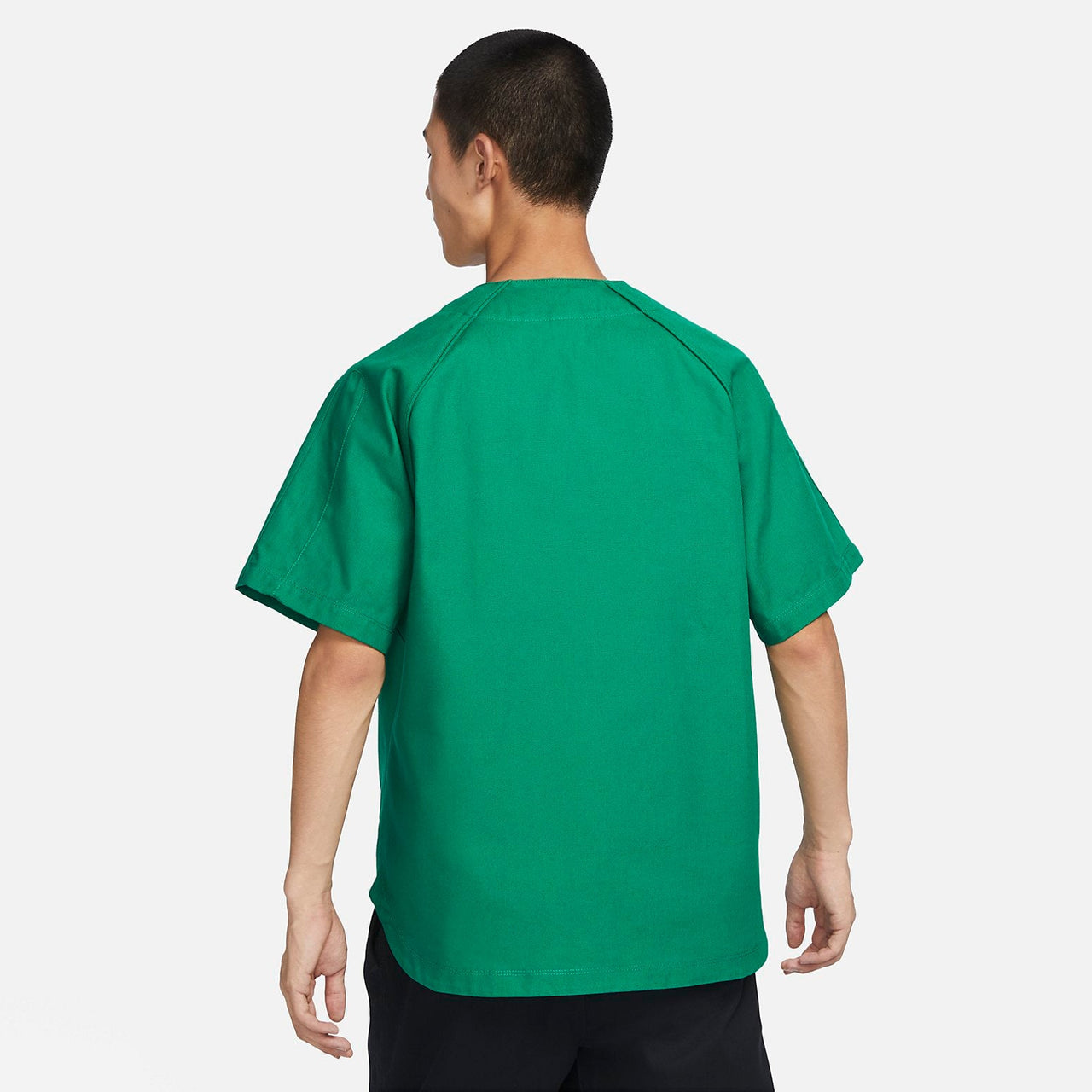 Nike Apricot Button Baseball Shirt 'Green' FQ7001-365