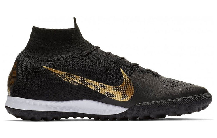Nike Mercurial SuperflyX 6 Elite TF Turf 'Black Gold' AH7374-077