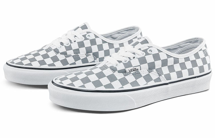 Vans Authentic Low Tops Casual Skateboarding Shoes Unisex Gray White VN0A5KRDB9J