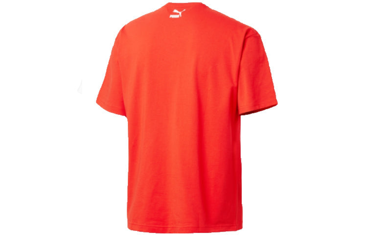 PUMA BTS Crossover Short Sleeve Couple Style Red 578877-02