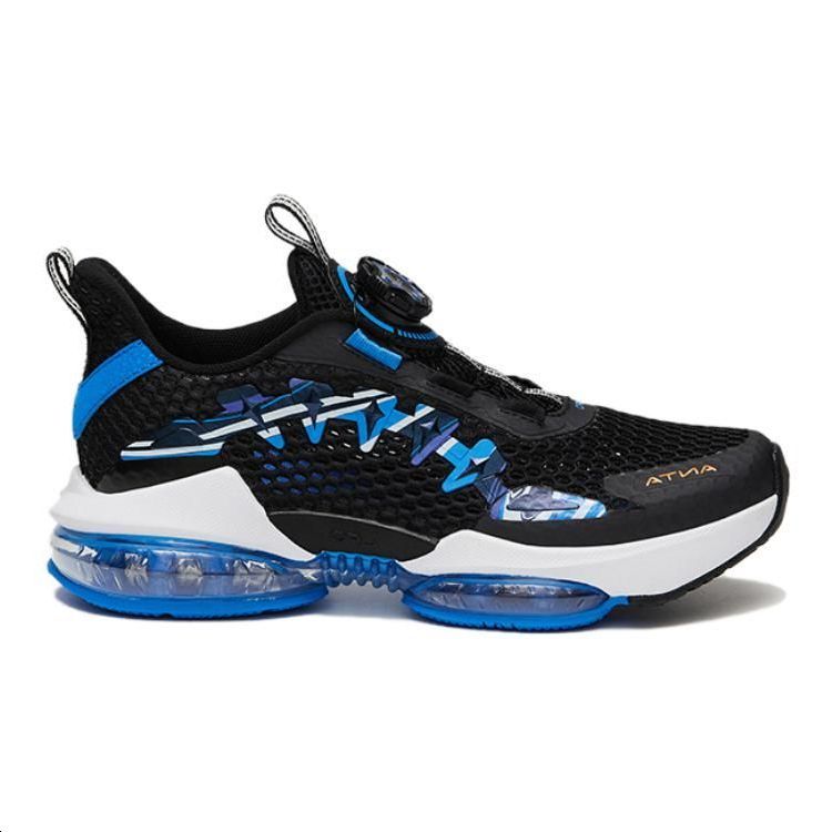 (GS) ANTA Running Series Sneakers 'Black Blue' A312325588H-3