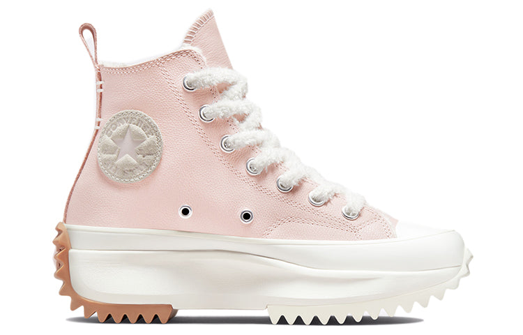 Converse Run Star Hike Canvas Shoes Pink 173080C