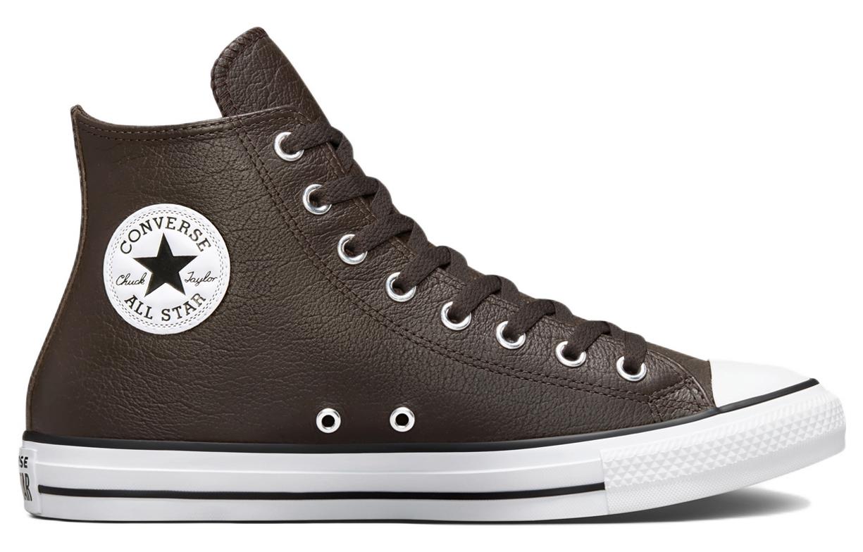 Converse Chuck Taylor All Star Tumbled Leather High 'Velvet Brown' A01461C