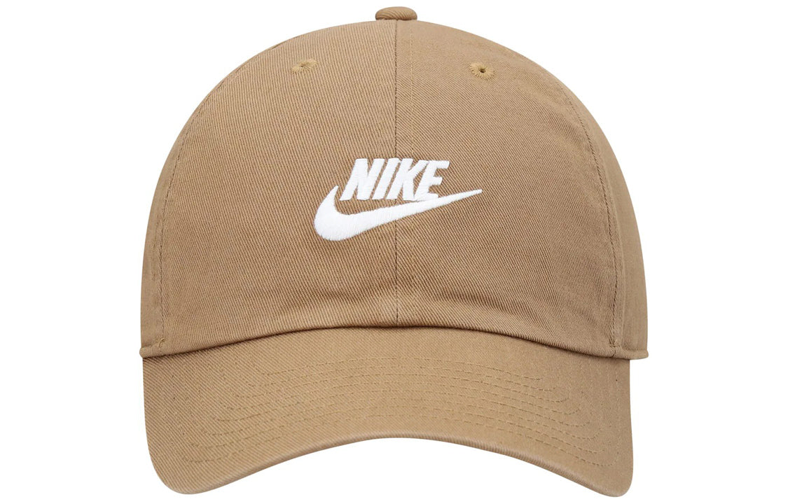 قبعة Nike Sportswear Heritage86 Futura Washed باللون الأبيض Driftwood 913011-258