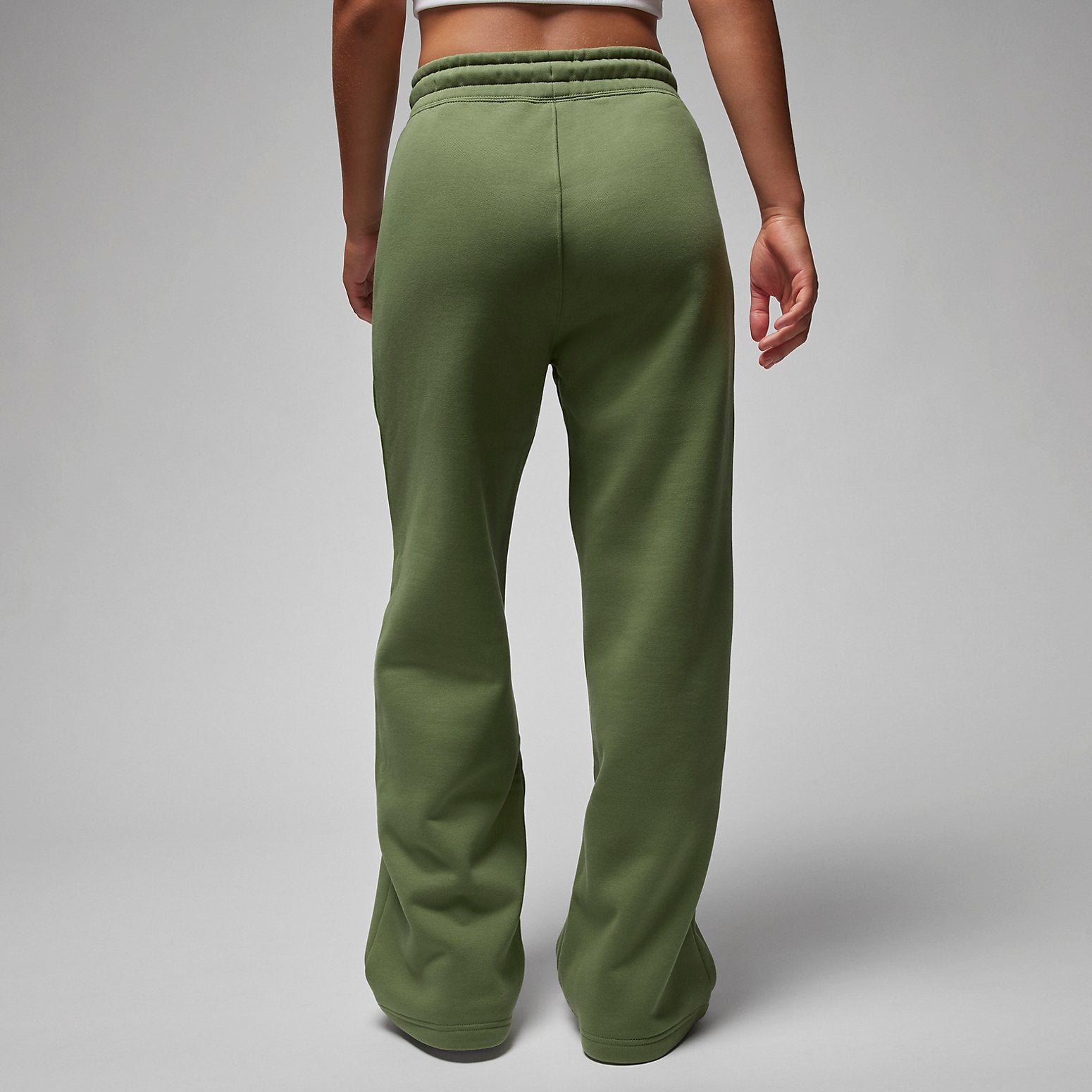 (WMNS) Air Jordan Flight Sweatpants 'Olive Green' FD7224-340