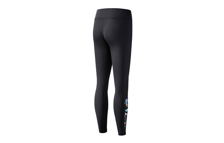 (WMNS) FILA Athletics Knitting Leggings Black A11W022681F-BK