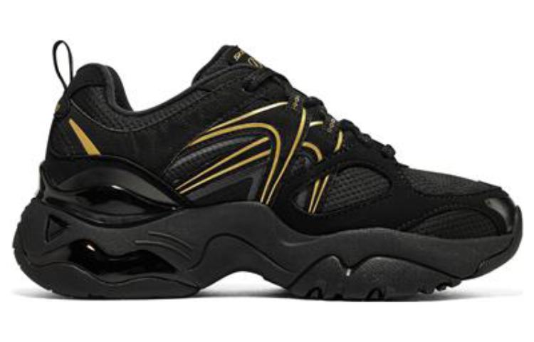 Skechers DLites 3.0 Air Sneakers 'Black Gold' 896150-BBK