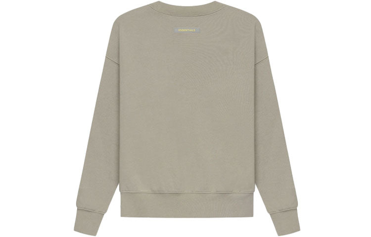 (GS) Fear of God Essentials SS21 Pull-Over Crewneck Moss FOG-SS21-520