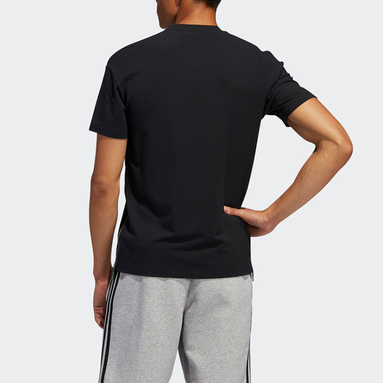 adidas M Gfx T Prime Side Round Neck Short Sleeve Black FT2791