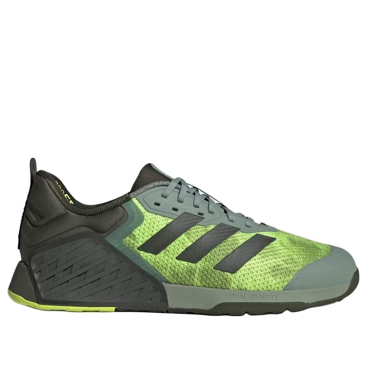 adidas Dropset 3 Strength 'Silver Green Night Cargo Lucid Lemon' IH5247
