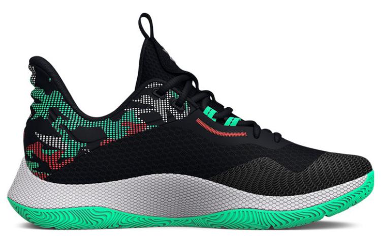 Under Armour Curry 2 HOVR Splash 'Black Antifreeze Camo' 3025636-002