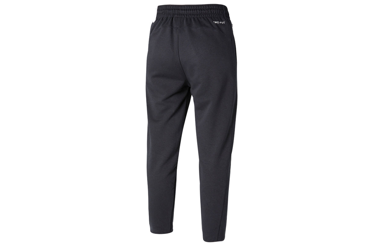 (WMNS) Nike Swoosh Fly Standard Issue Embroidery Logo Sports Trousers Black DA6466-010