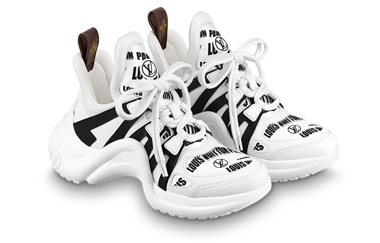 (WMNS) LOUIS VUITTON Archlight 1.0 Sneakers 'White Black ' 1A9D3Y