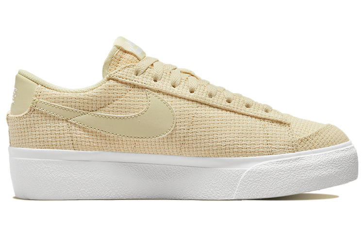 (WMNS) Nike Blazer Low Platform 'Brown White' DN0744-200