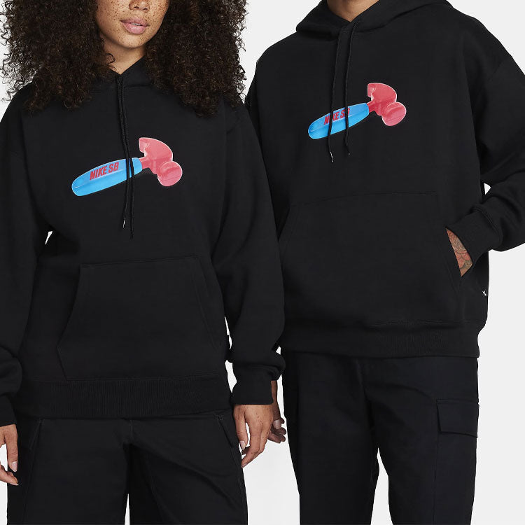 Nike SB Hammers Graphic Hoodie 'Black' FQ2193-010