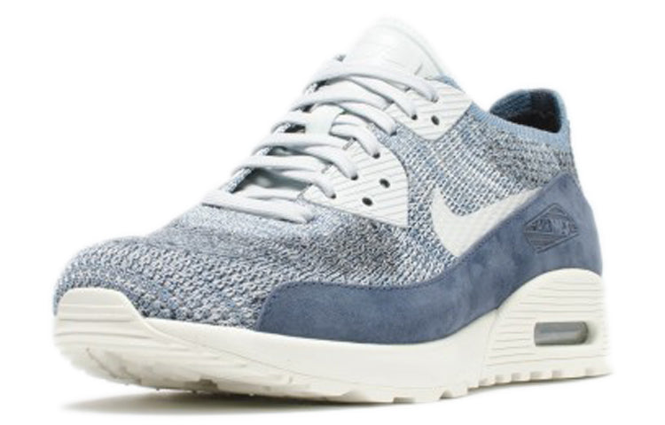 (WMNS) Nike Air Max 90 Ultra 20 Flyknit 'Grey White' 889694-400