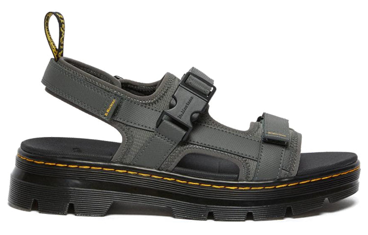 Dr.Martens Forster Webbing Sandals 'Gunmetal' 26621029