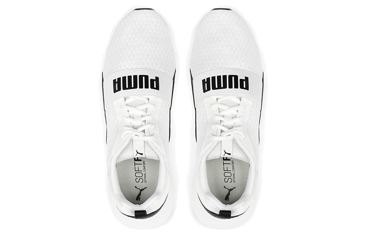 PUMA Wired Low Running Shoes White/Black 366970-24