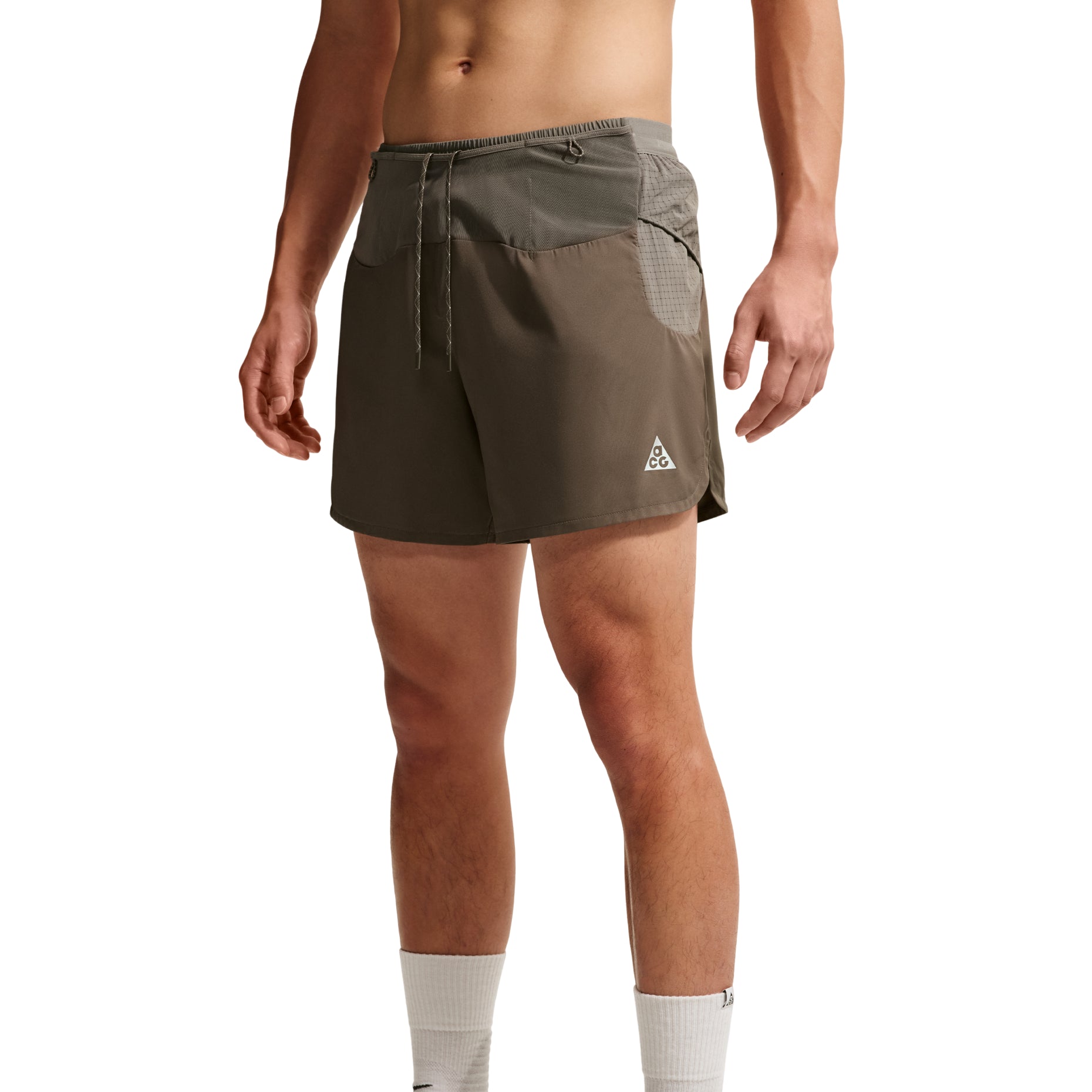 Nike ACG Second Sunrise Dri-FIT ADV 5-Inch Brieflined Shorts 'Ironstone Cave Stone Summit White' IO9676-004