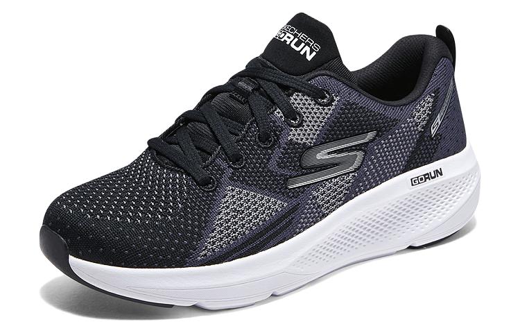 (WMNS) Skechers GO RUN Elevate 5 'Black Grey' 128346-BKGY