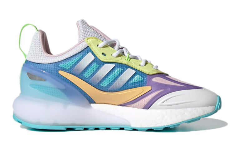 (GS) adidas ZX 2K Boost 2.0 J 'White Light Purple' GZ7502