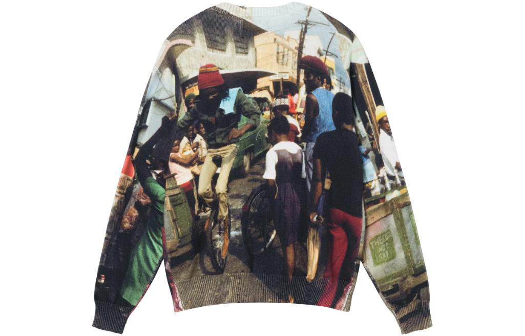 Stussy Peter Tosh Print Sweater 'Multicolor' 117145