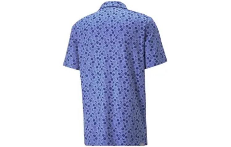 PUMA Mattr Beach Trip Polo Shirt 'Blue' 535444-03