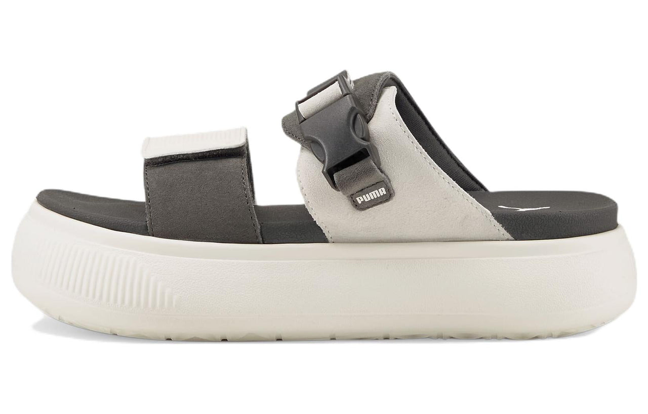 (WMNS) PUMA Suede Mayu Sandal 'Marshmallow Dark Shadow' 383380-01