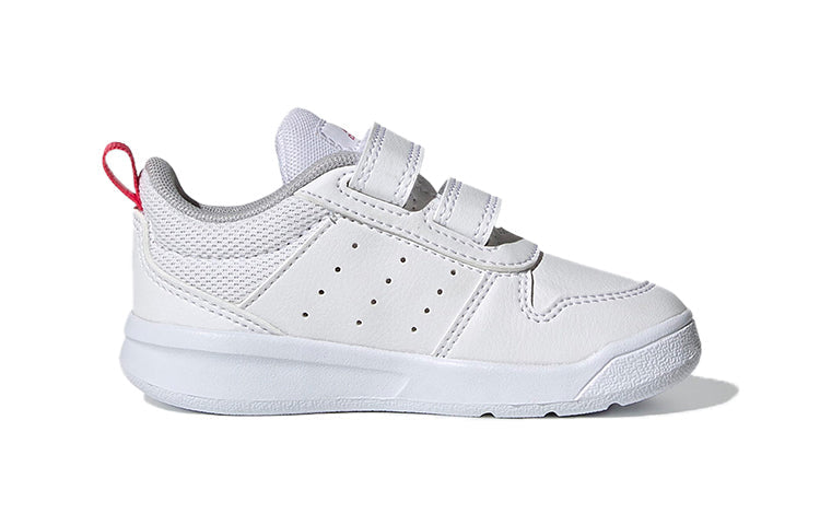 (TD) adidas Tensaur Shoes White/Pink S24059