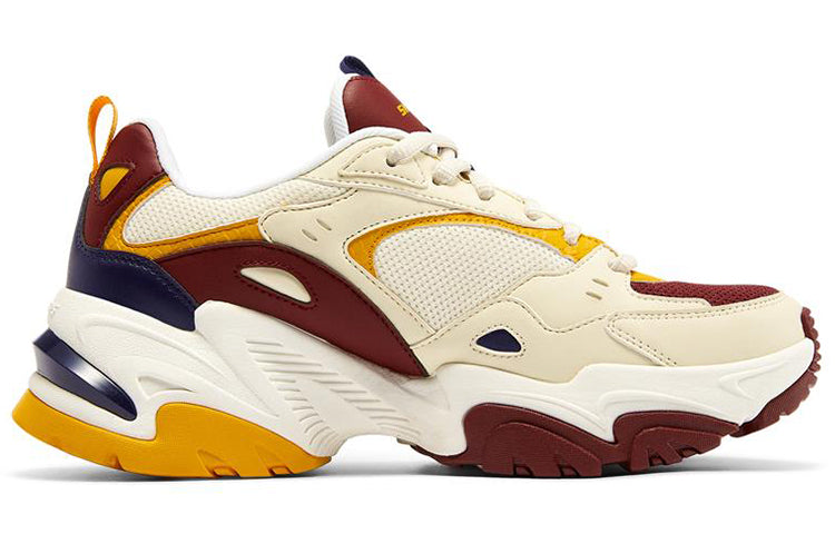 (WMNS) Skechers Stamina V2 'Creamyellow Red Yellow' 149513-NTBG