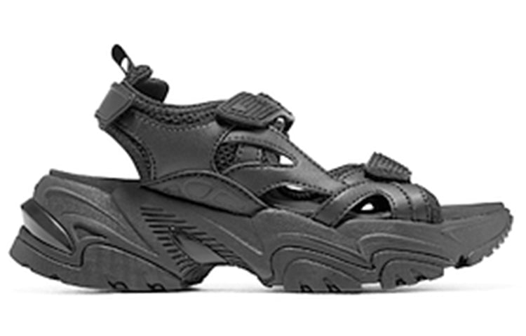 (WMNS) Skechers Cali Stamina V2 Sandals 'Black' 896051-BBK