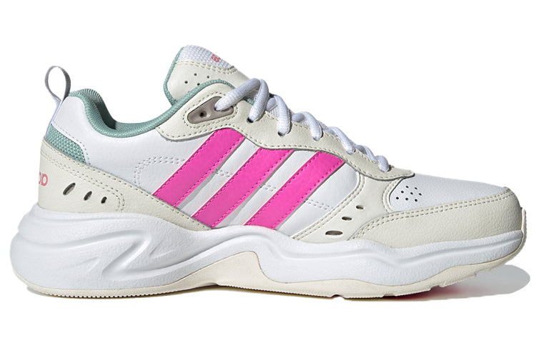 (WMNS) adidas neo Strutter 'White Pink Green' H05535