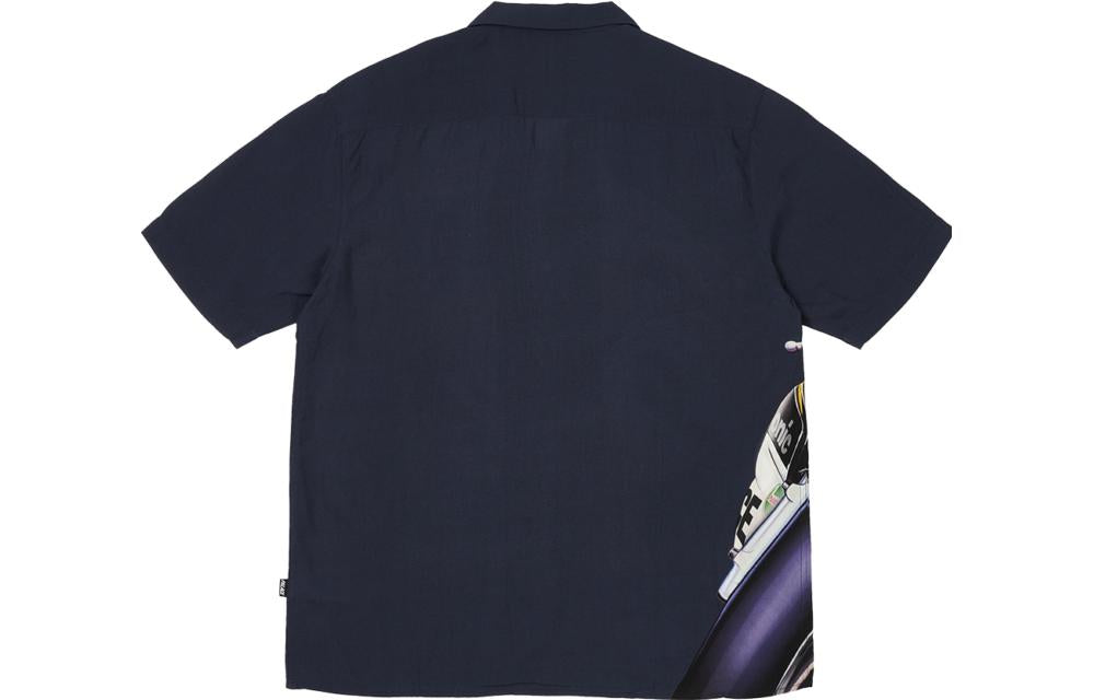 Palace Skrrt Shirt 'Navy' P25SHT029