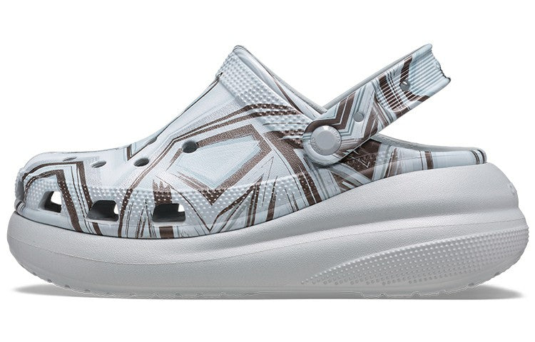 (WMNS) Crocs Classic Crush Disco Clog 'Clear Bue' 208121-0ZT