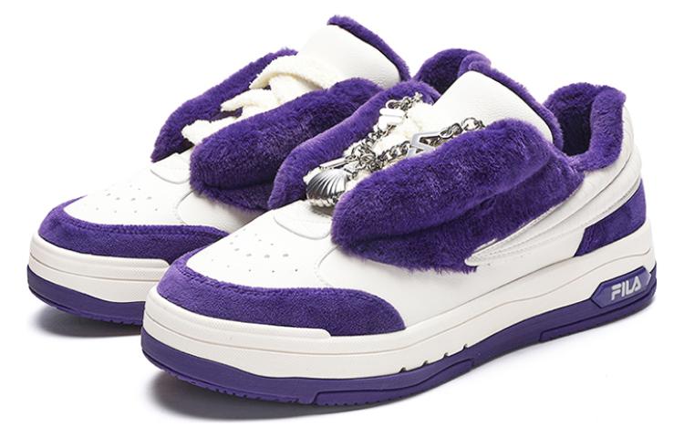 (WMNS) FILA Mix Low Skate Shoes 'White Purple' F12M244205FWW