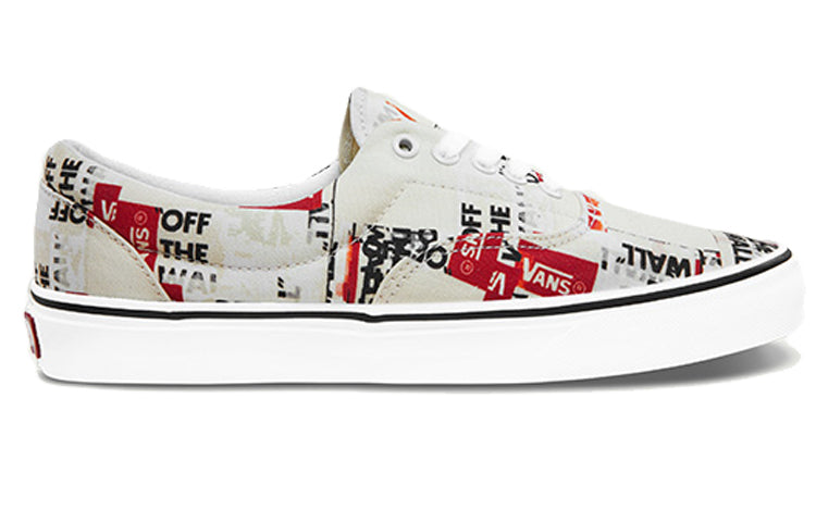 Vans Era Alphabet Gray Red Unisex 'Grey Red' VN0A4U39WN4
