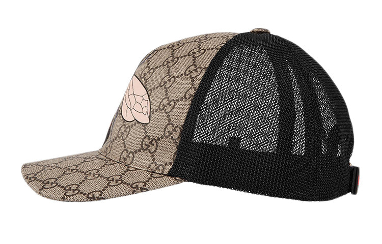 Gucci Bee GG Jacquard Baseball Cap 'Beige Brown' 426887-4HB12-2160